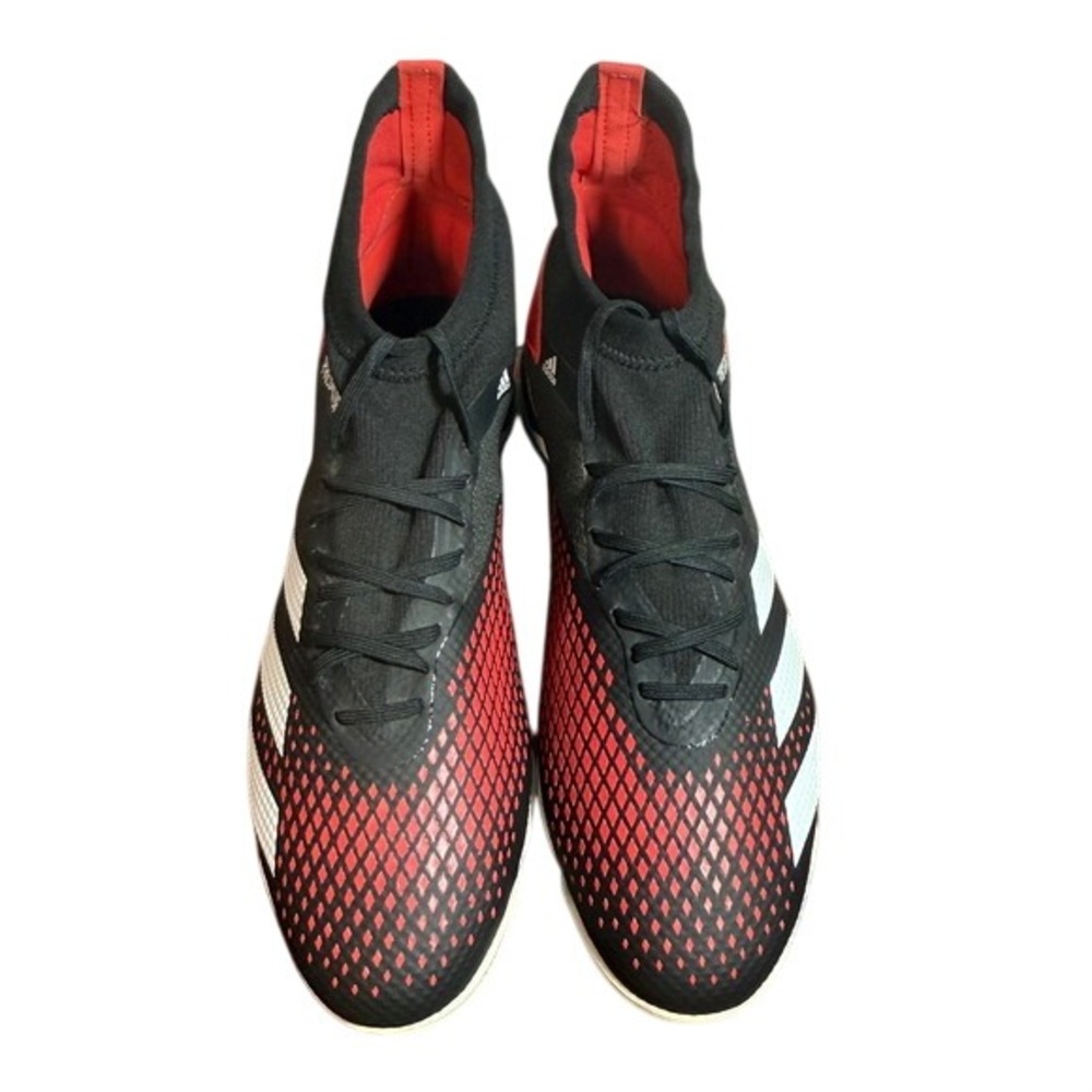 Adidas Predator Freak FG Soccer Cleats Black Red Mens Size 13.5‎ EF2209